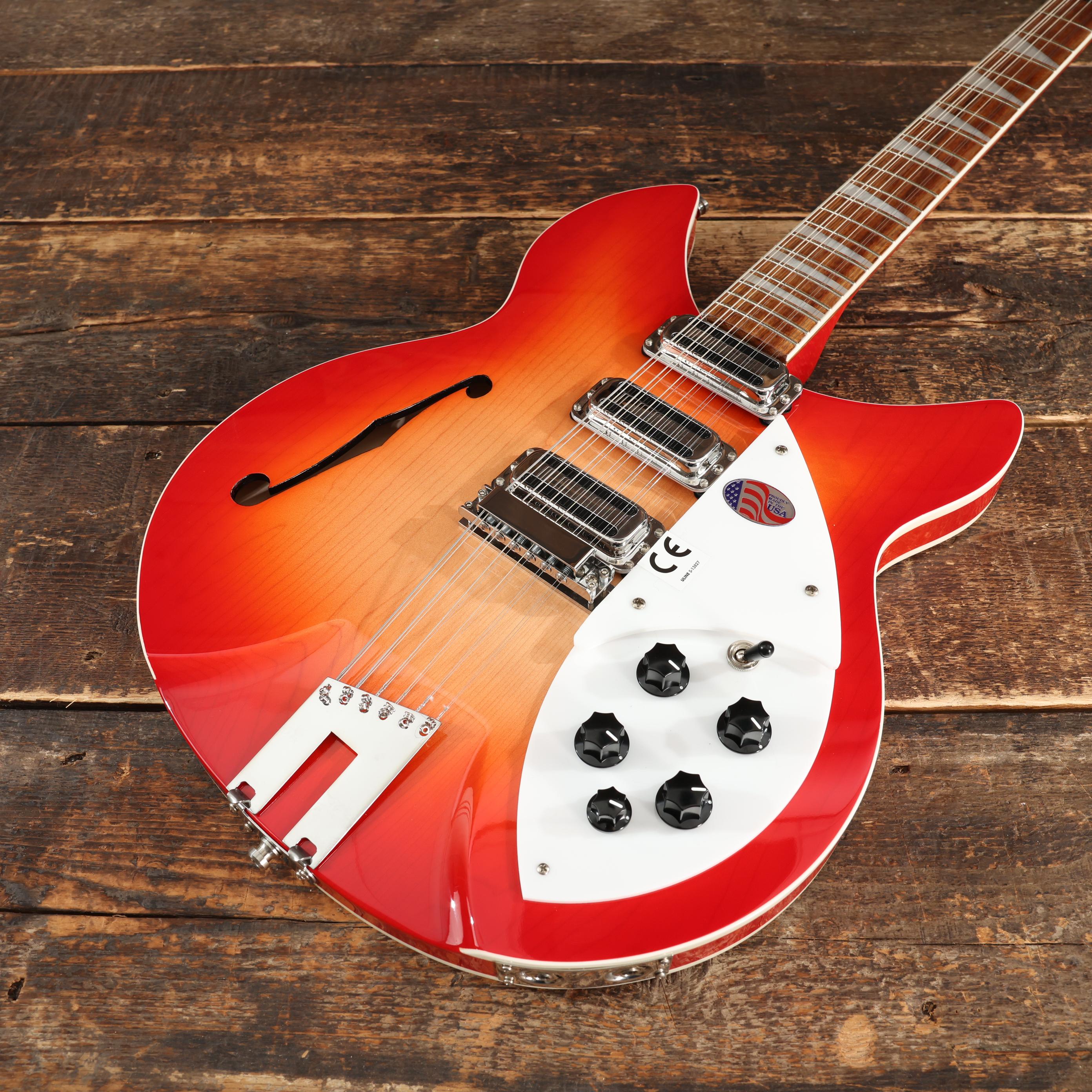 Rickenbacker 1993Plus 12-String Semi-Hollow Electric Guitar in